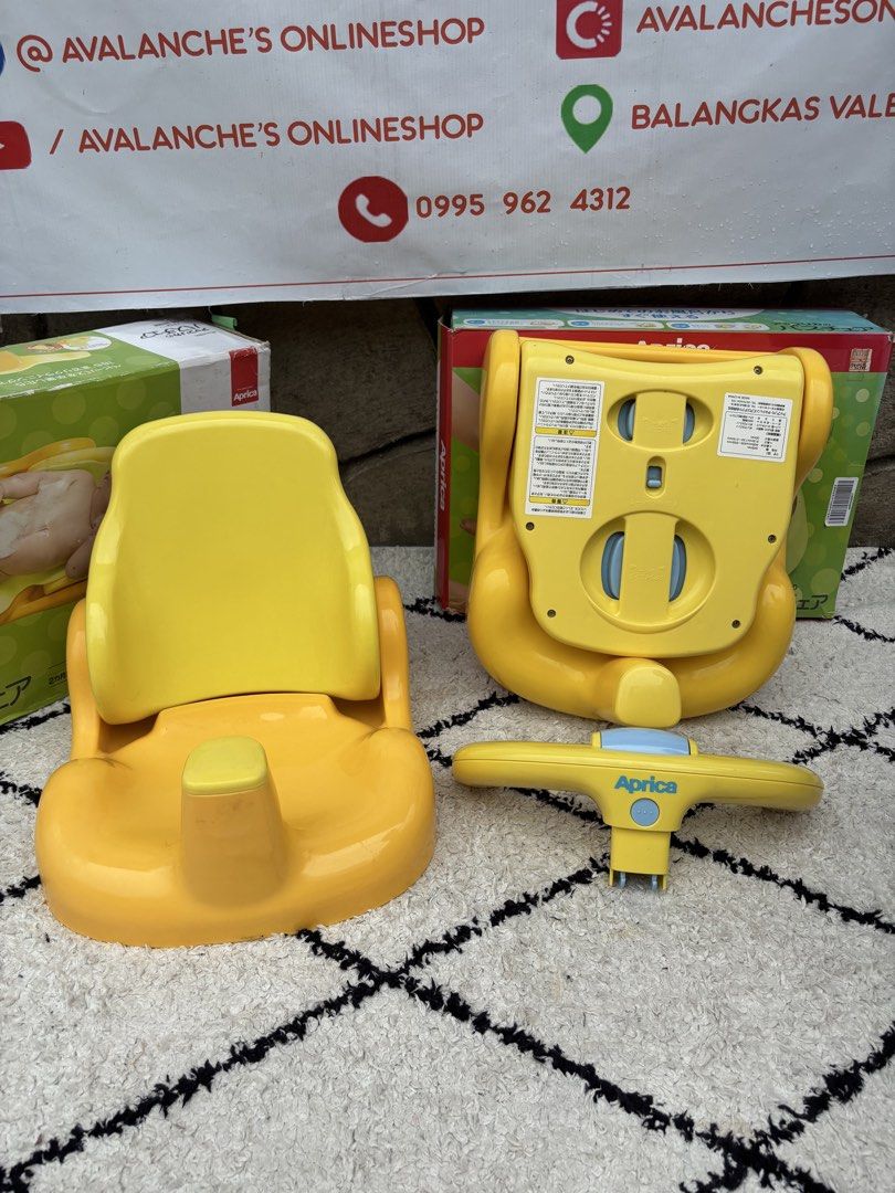 Aprica Bathchair (Category: Bathtub & Bath Accessories) located in Manila. Submitted by avalanchesonlineshopmainacount (Listing ID 1421516891, Image 2). Description: .