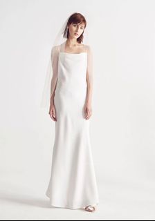 White backless dress For Sale | Evening dresses & gowns | Carousell  Singapore