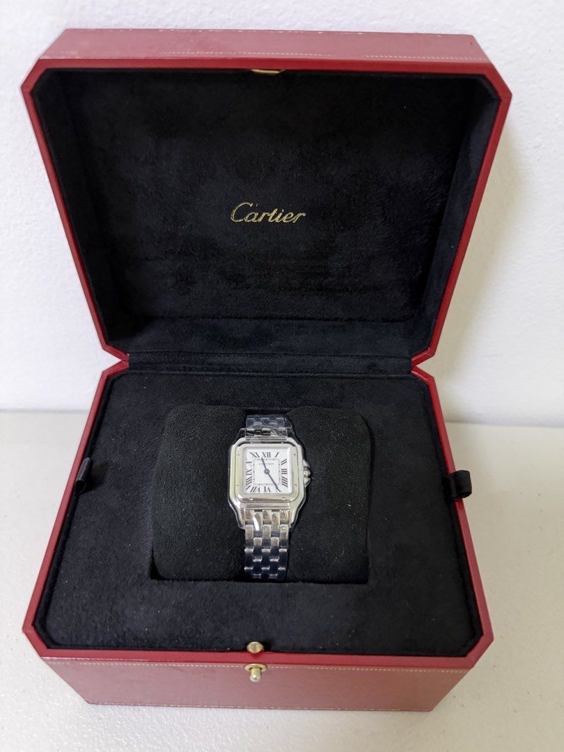 Cartier Panthere Medium Brand New (Category: Luxury Watches) located in Manila. Submitted by rhyswatchph (Listing ID 1421506968, Image 2). Description: Cartier Panthere Medium Brand New Quartz Movement Full Set Condition 10/10 San Juan City/New Manila QC On hand Other watches available .