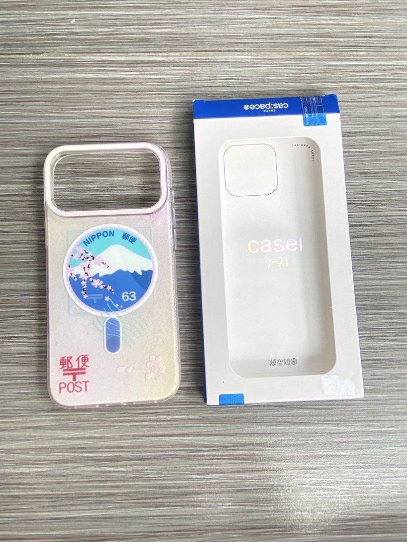 cas:pace Cherry Blossom Magnetic Case for iPhone 17 Pro Max (Category: Cases & Sleeves) located in Batangas. Submitted by dae.clutter (Listing ID 1421586803, Image 1). Description: !BRAND NEW! rfs: wrong order will not entertain lowballers i ship via LBC, Lalamove and J&T mop: GCash or Bank Transfer.