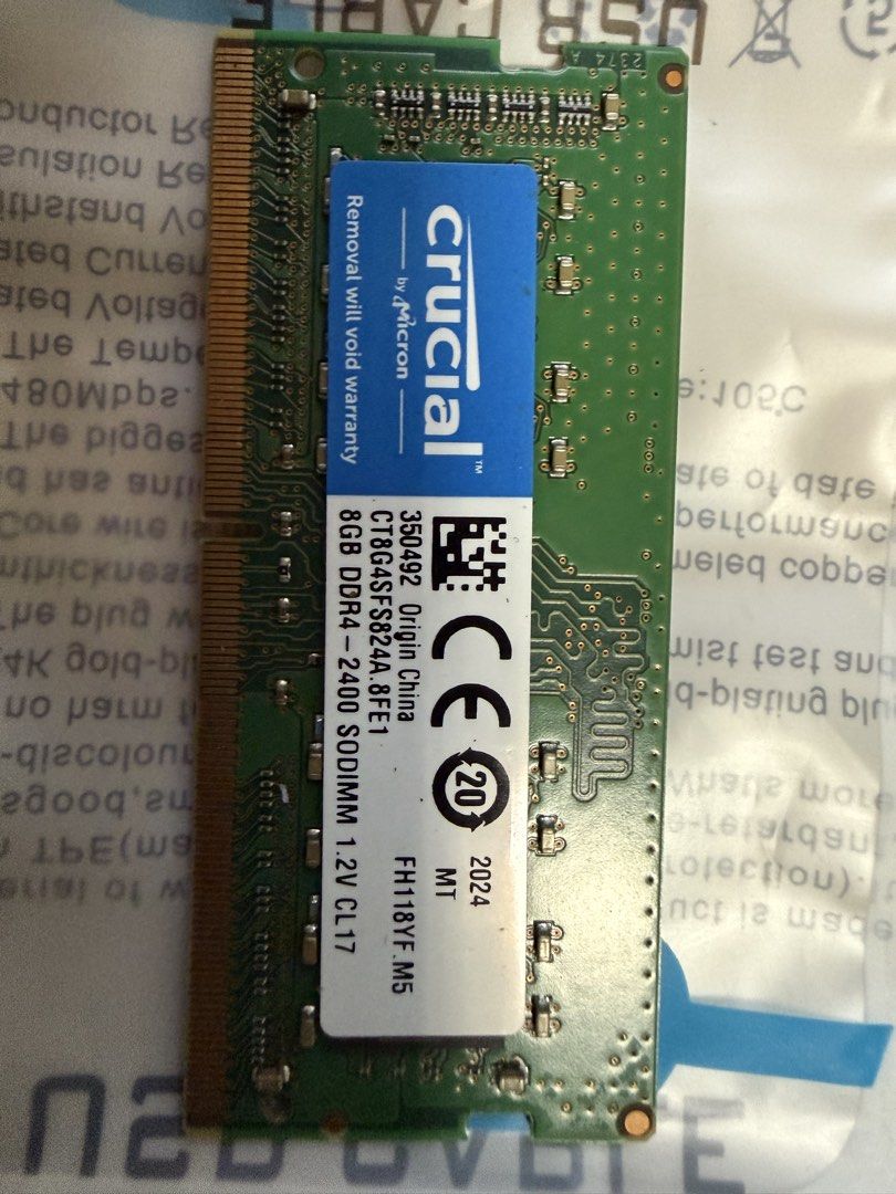Crucial by Micron 8GB DDR4 SODIMM RAM