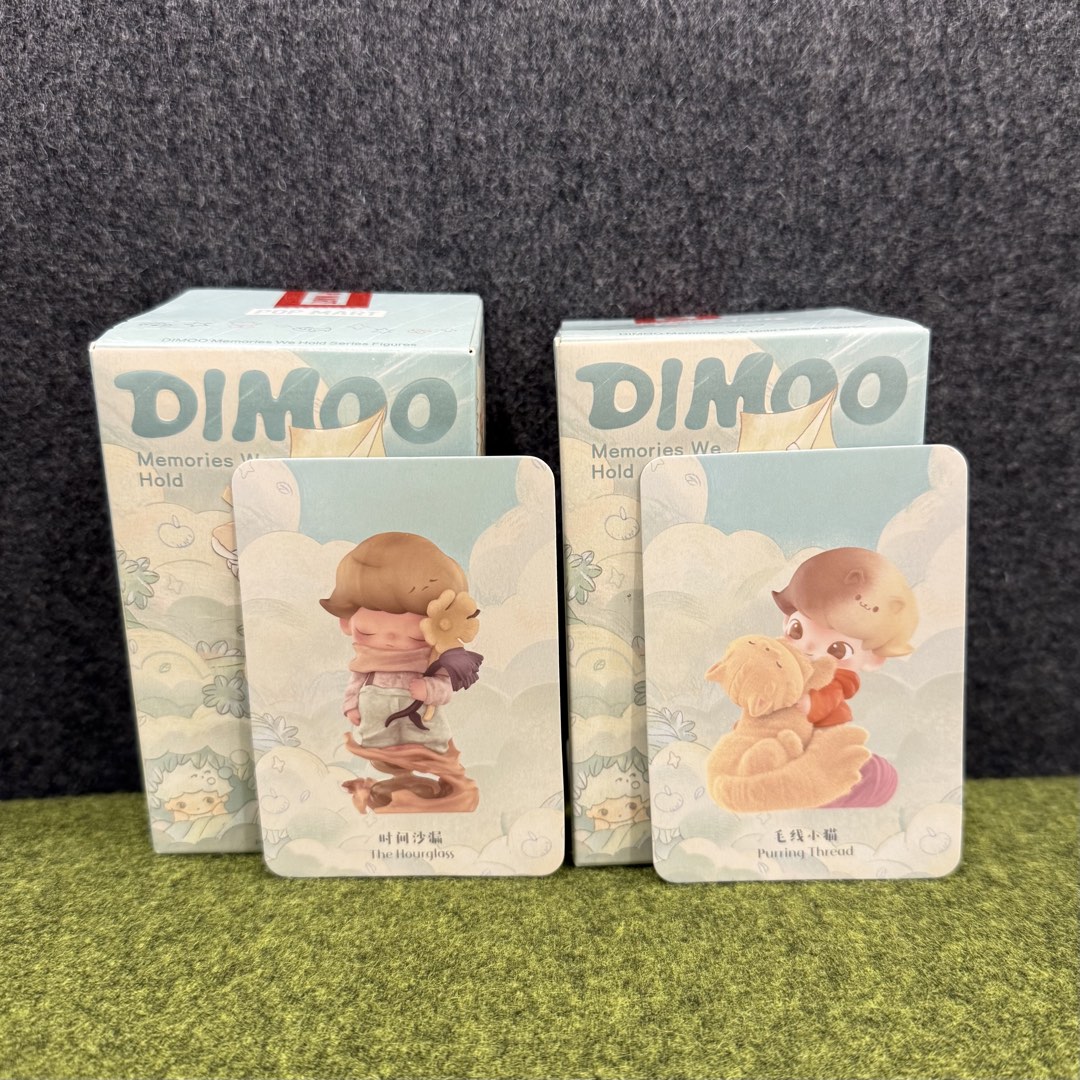 DIMOO The Hourglass & Purring Thread Memories We Hold Series Figures ...