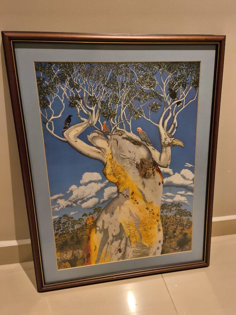 Framed Artwork - Landscape (Category: Frames & Pictures) located in Singapore. Submitted by wptanken24 (Listing ID 1421574483, Image 1). Description: 51cmx66cm.