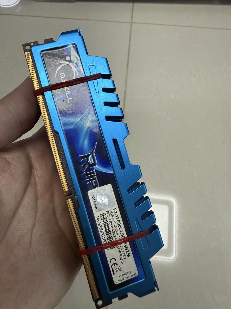g.skill & Kingston HyperX DDR3 RAM65561372946946112