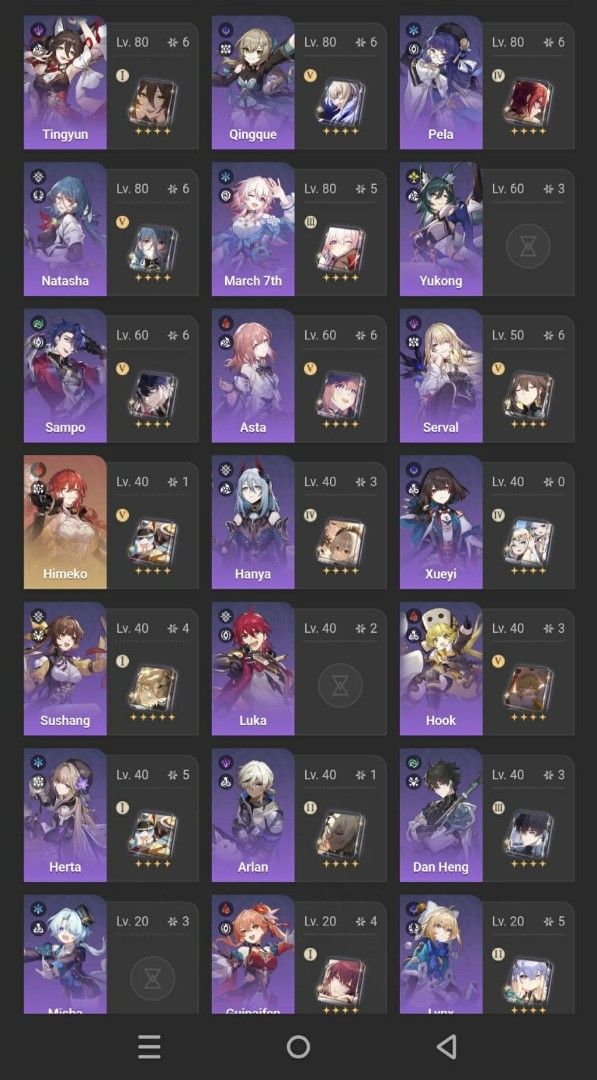 Honkai Star Rail Account - High-Level Characters (Category: Others) located in Malabon City. Submitted by adrianfancubila (Listing ID 1421473542, Image 3). Description: E1 Castorice E1 Ruan Mei E1 Himeko E1 Sparkle E2 Bronya E2 Dan Heng IL E2 Seele Well Build Characters i Just Abandoned It Kinda Busy Real Life Full Energy 2400 Reserved 300 Stock Untouched Some Part Of Penacony Untouch Amphoreus And New Version Too Many Stellar Jade To Farm .