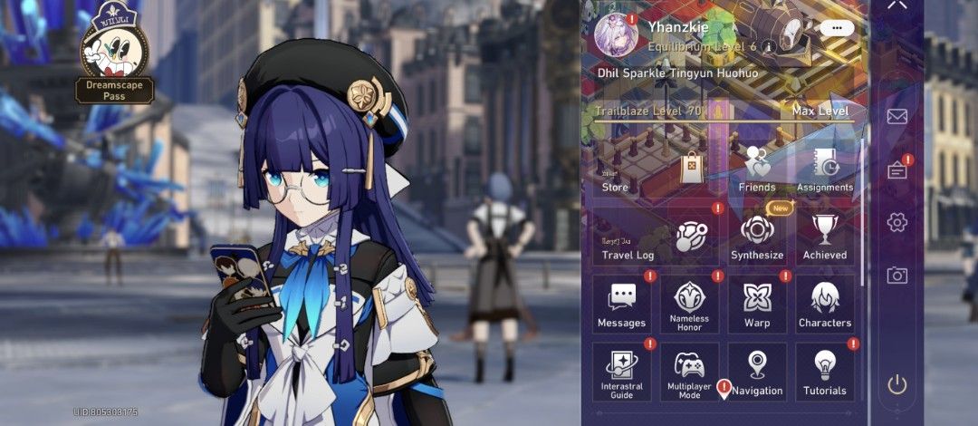 Honkai Star Rail Account - High-Level Characters (Category: Others) located in Malabon City. Submitted by adrianfancubila (Listing ID 1421473542, Image 1). Description: E1 Castorice E1 Ruan Mei E1 Himeko E1 Sparkle E2 Bronya E2 Dan Heng IL E2 Seele Well Build Characters i Just Abandoned It Kinda Busy Real Life Full Energy 2400 Reserved 300 Stock Untouched Some Part Of Penacony Untouch Amphoreus And New Version Too Many Stellar Jade To Farm .