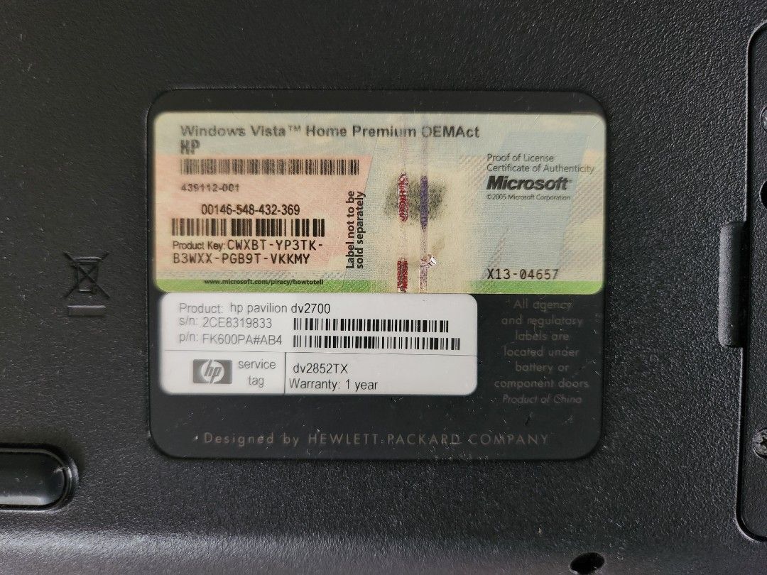 HP Pavilion Laptop65561371821315114