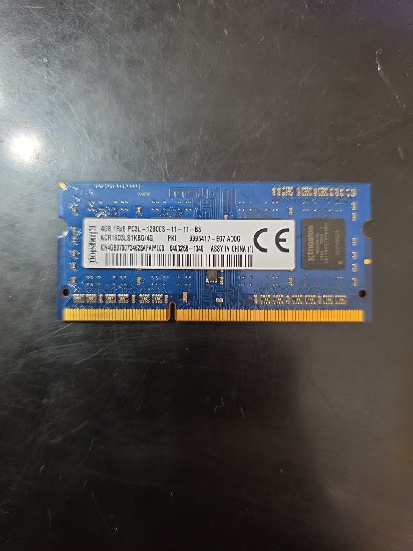 Kingston 4GB DDR3L RAM65561373562369110