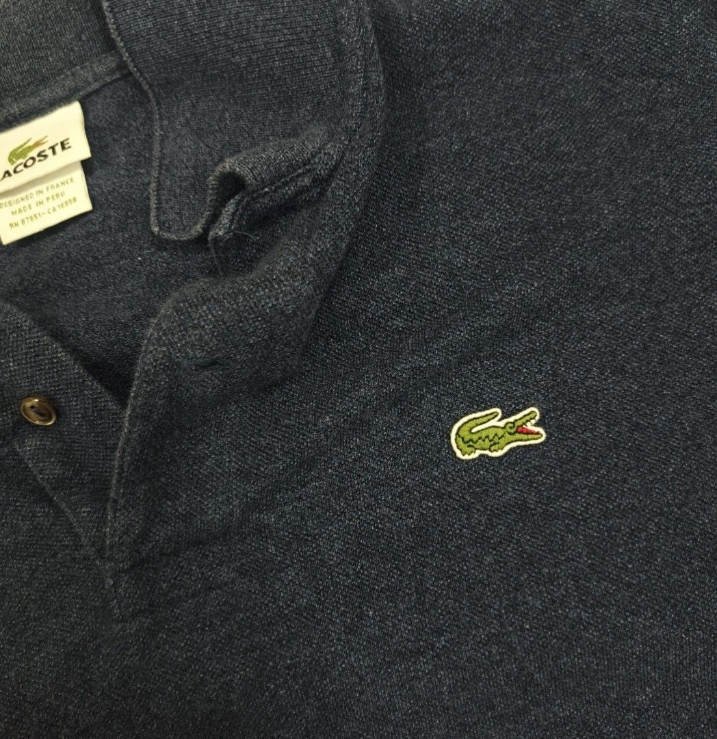Lacoste Polo Shirt Medium Mens 5 (Category: Tshirts & Polo Shirts ) located in Manila. Submitted by viperic (Listing ID 1421608744, Image 2). Description: Authentic / Original Lacoste Mens Medium Size Size: 5 Made in Peru No Issue sinukat lang not my size w-20 L-26 price is fixed Manila / Qc Area *Shipping tru LBC.