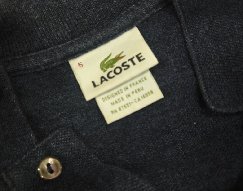 Lacoste Polo Shirt Medium Mens 5 (Category: Tshirts & Polo Shirts ) located in Manila. Submitted by viperic (Listing ID 1421608744, Image 3). Description: Authentic / Original Lacoste Mens Medium Size Size: 5 Made in Peru No Issue sinukat lang not my size w-20 L-26 price is fixed Manila / Qc Area *Shipping tru LBC.