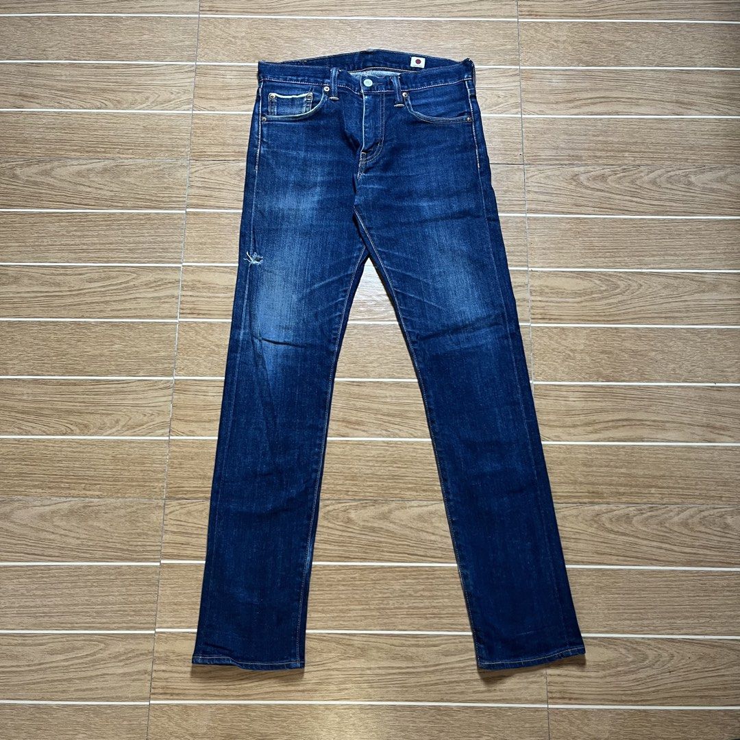 Levi's 511 Selvedge Denim Jeans (Category: Jeans) located in Calamba. Submitted by _limitedsupply (Listing ID 1421596005, Image 1). Description: Levi's 511 Selvedge Denim Jeans Made in Japan Size: 30 - 31 Laid Flat Measurements: Waist: 15.5 inches Length: 41.3 inches Inseam: 32.5 inches Hip: 18 inches Thigh: 11 inches Leg Opening: 6.7 inches Front Rise: 10.5 inches Back Rise: 13 inches Condition: Very Good Flaws: Normal Signs of Wear! 🏷️₱2,550 +