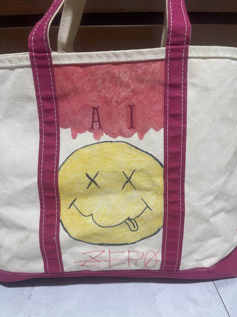 l.l.bean Boat and Tote Bag (Customized) (Category: Tote Bags) located in Bacnotan. Submitted by anosellmo (Listing ID 1421562884, Image 2). Description: Vintage L.L. Bean Tote and Boat Bag Nirvana Logo Customed .
