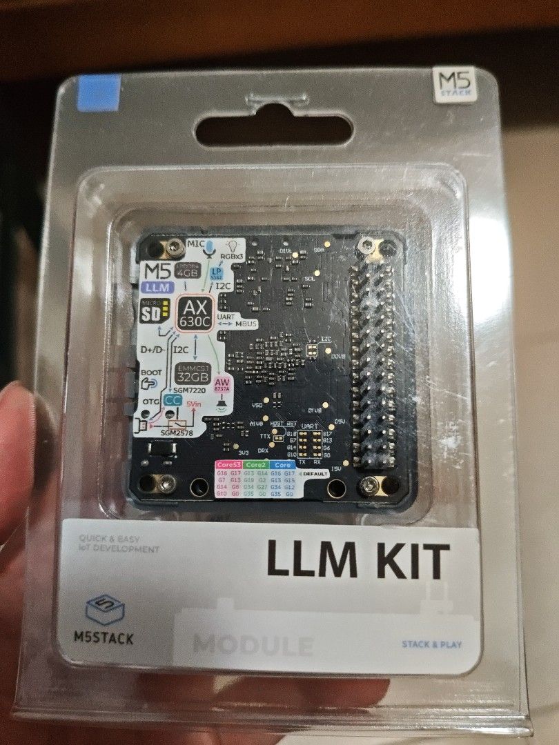 M5Stack LLM Kit Module (Category: Other Accessories) located in Singapore. Submitted by acebob (Listing ID 1421512733, Image 1). Description: .