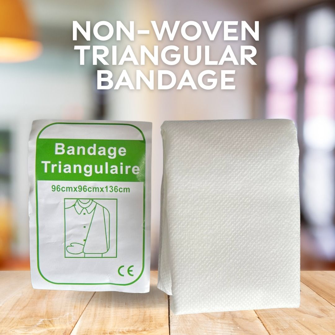NON-WOVEN TRIANGULAR BANDAGE DISPOSABLE TRIANGULAR BANDAGE (Category: Medical Supplies & Tools) located in Quezon City. Submitted by dxsshop002 (Listing ID 1421489914, Image 2). Description: .