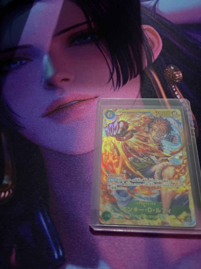 One Piece Card Game - Monkey D. Luffy, Hobbies & Toys, Toys & Games on ...