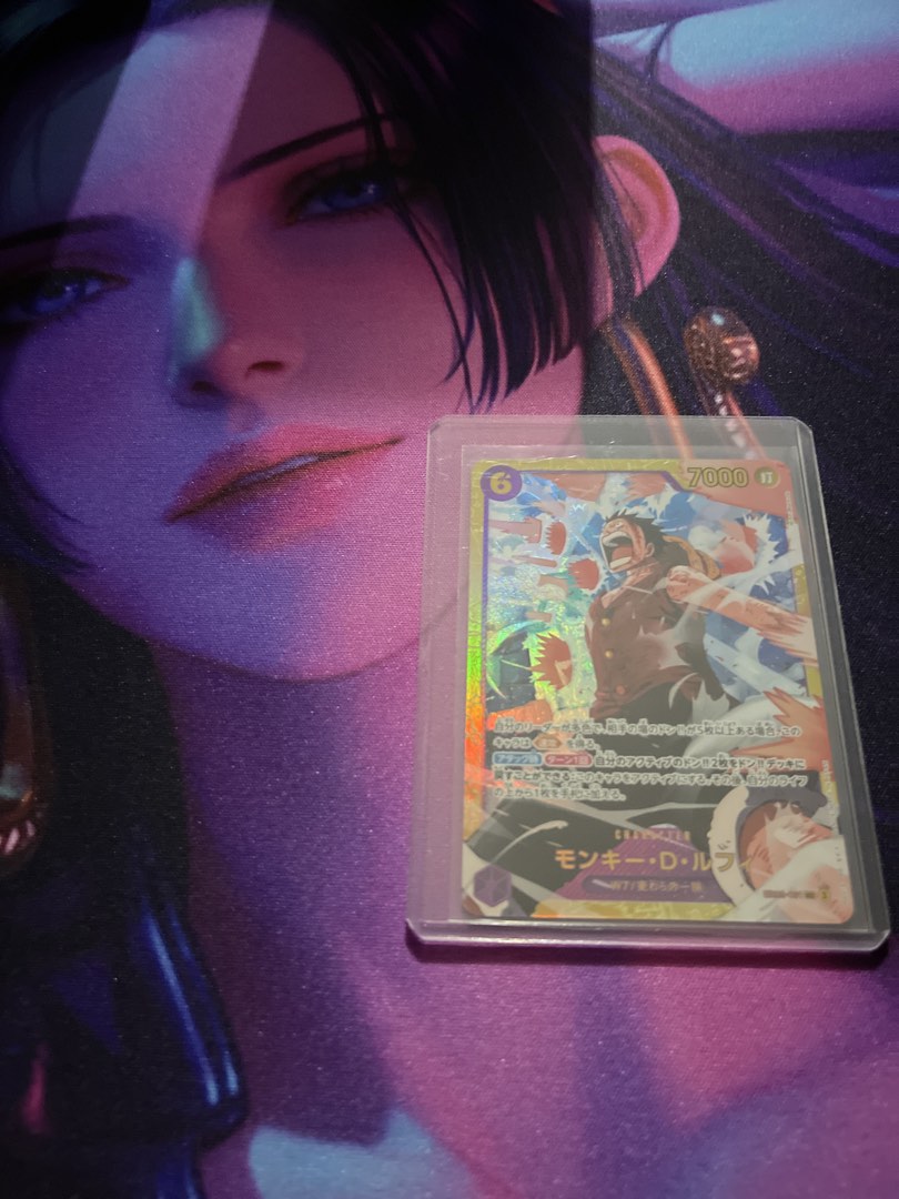 One Piece Card Game - Monkey D. Luffy, Hobbies & Toys, Toys & Games on ...