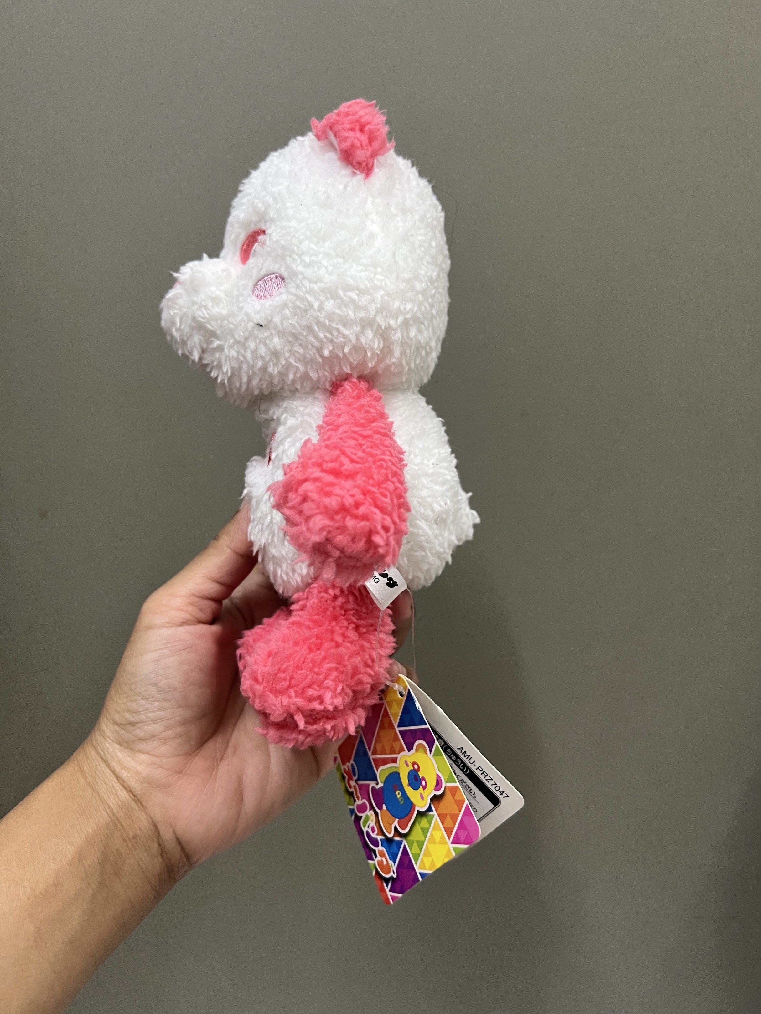 Original AAA Japan Pink and White Panda Plush Toy, Hobbies & Toys, Toys ...
