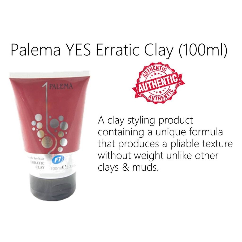 Palema YES Erratic Clay (100ml) - Authentic X 2, Beauty & Personal Care ...