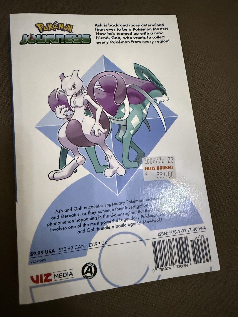 Pokemon Journeys book (Category: Storybooks) located in Manila. Submitted by ajaypiagv (Listing ID 1421543001, Image 2). Description: Hindi po nabasa. Rfs: mistake buy.