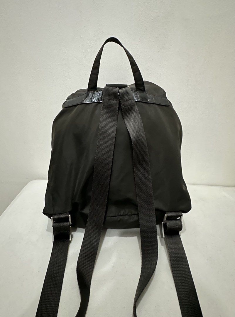 Prada Nylon Backpack (Category: Luxury Bags & Wallets) located in Manila. Submitted by spiceverythingnice (Listing ID 1421600286, Image 2). Description: 100% Authentic Prada Nylon backpack.
