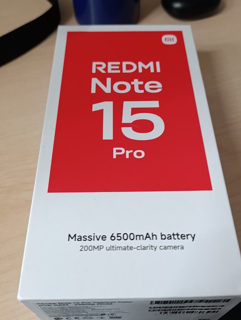 Redmi Note 15 Pro - Titanium Color - 8GB RAM/256GB ROM, Mobile Phones ...