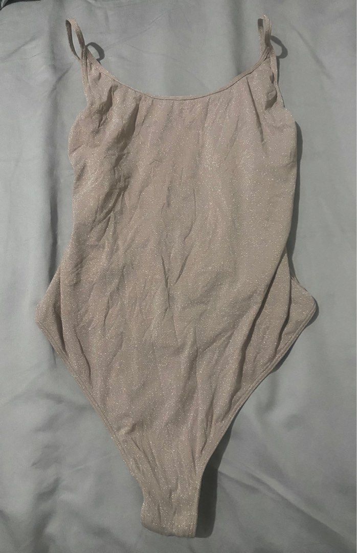 Shimmery beige bodysuit (Category: Sleeveless) located in Manila. Submitted by brandedclothes (Listing ID 1421501520, Image 2). Description: .
