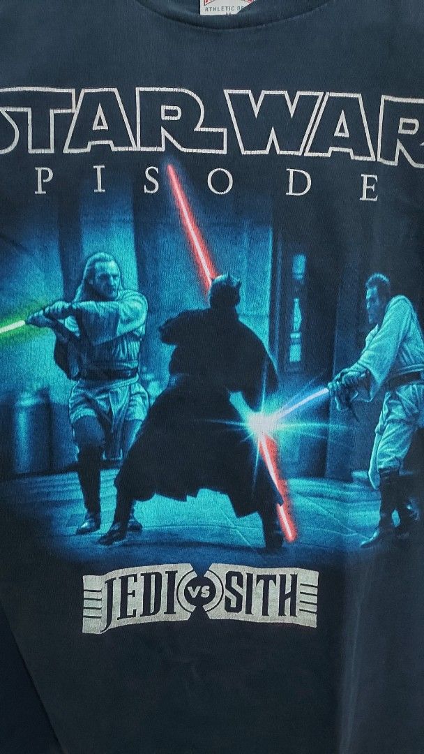 Star Wars Episode 1 / Phantom Menace / Jedi v Sith (Category: Tshirts & Polo Shirts ) located in Legazpi City. Submitted by shelling42 (Listing ID 1421559288, Image 2). Description: 20 x 26 .