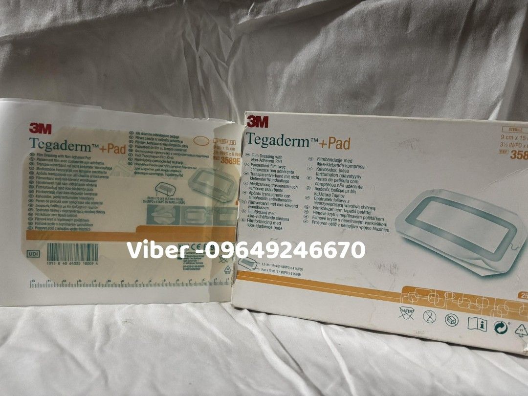 @Tegaderm With Pad @Water Proof (Category: Medical Supplies & Tools) located in Manila. Submitted by oplecherly24007 (Listing ID 1421491749, Image 1). Description: Onhand ,high quality ,Same day delivery po .