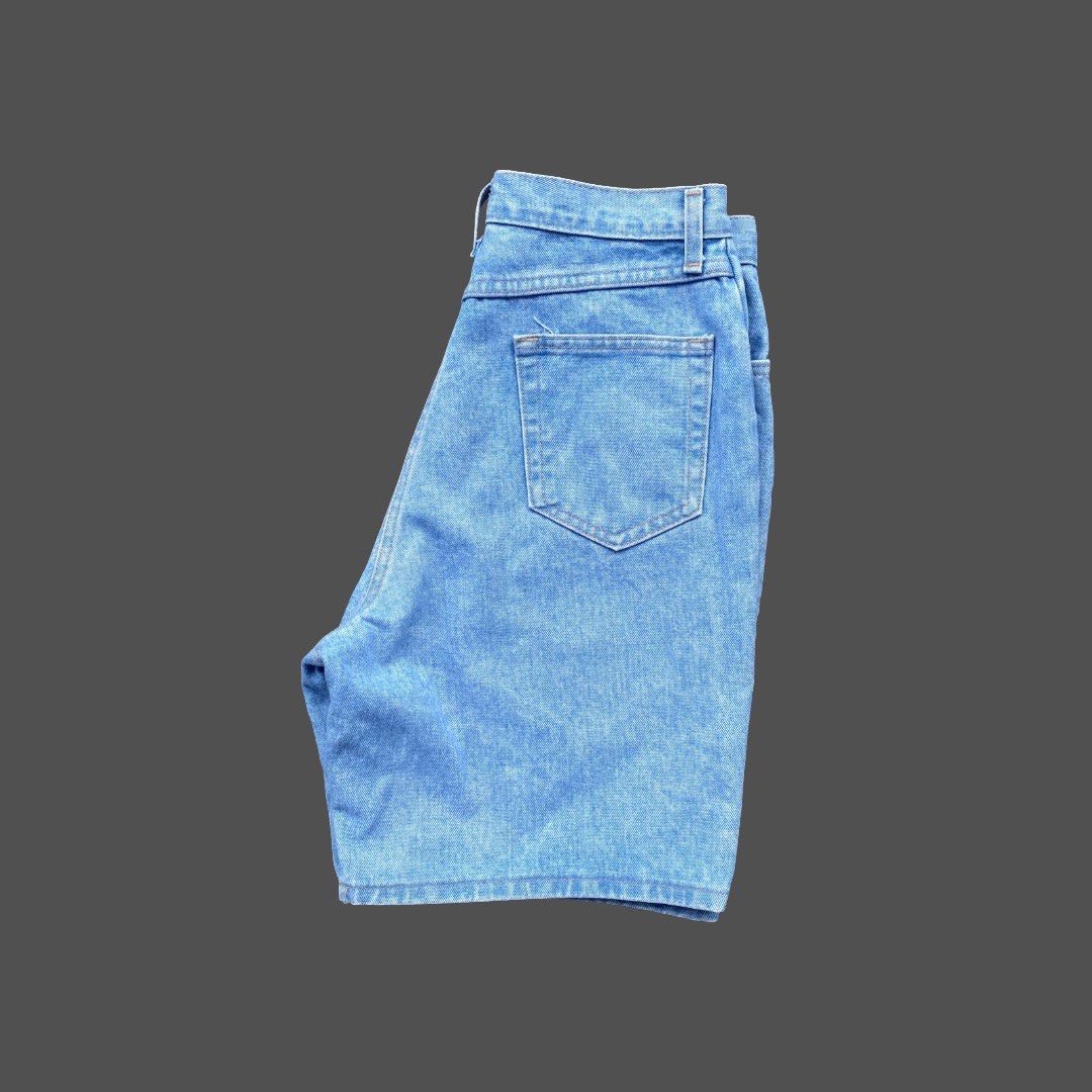 Vintage Faded Glory Jorts (Category: Shorts) located in Lubao. Submitted by bbyfleece (Listing ID 1421495668, Image 3). Description: Vintage Faded Glory Denim Jorts 30 waistline 20 length 11.5 LO .