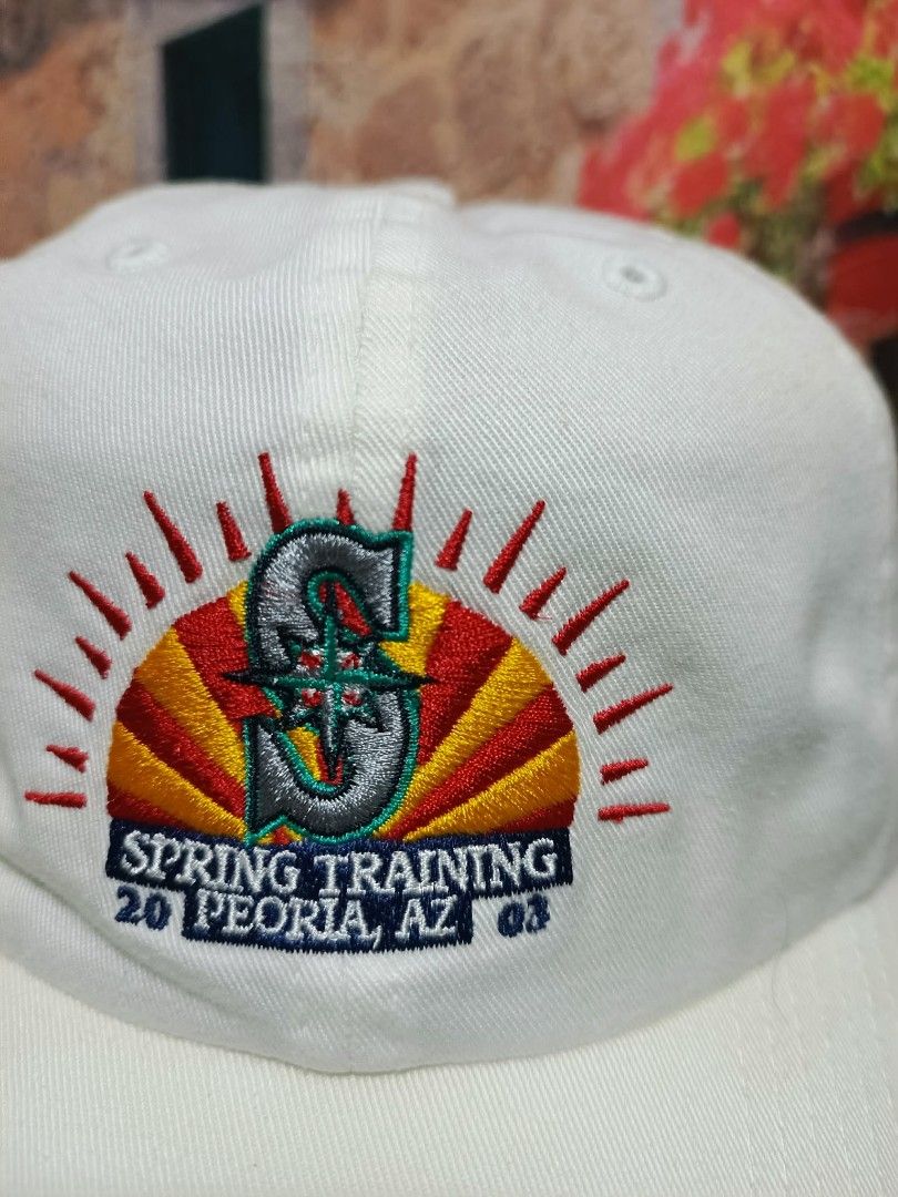 VINTAGE Seattle Mariners Hat Cap Dad hat White Spring Training Baseball Mens (Category: Caps & Hats) located in Valenzuela. Submitted by shs.by.marc (Listing ID 1421451929, Image 2). Description: Location : Karuhatan Valenzuela.