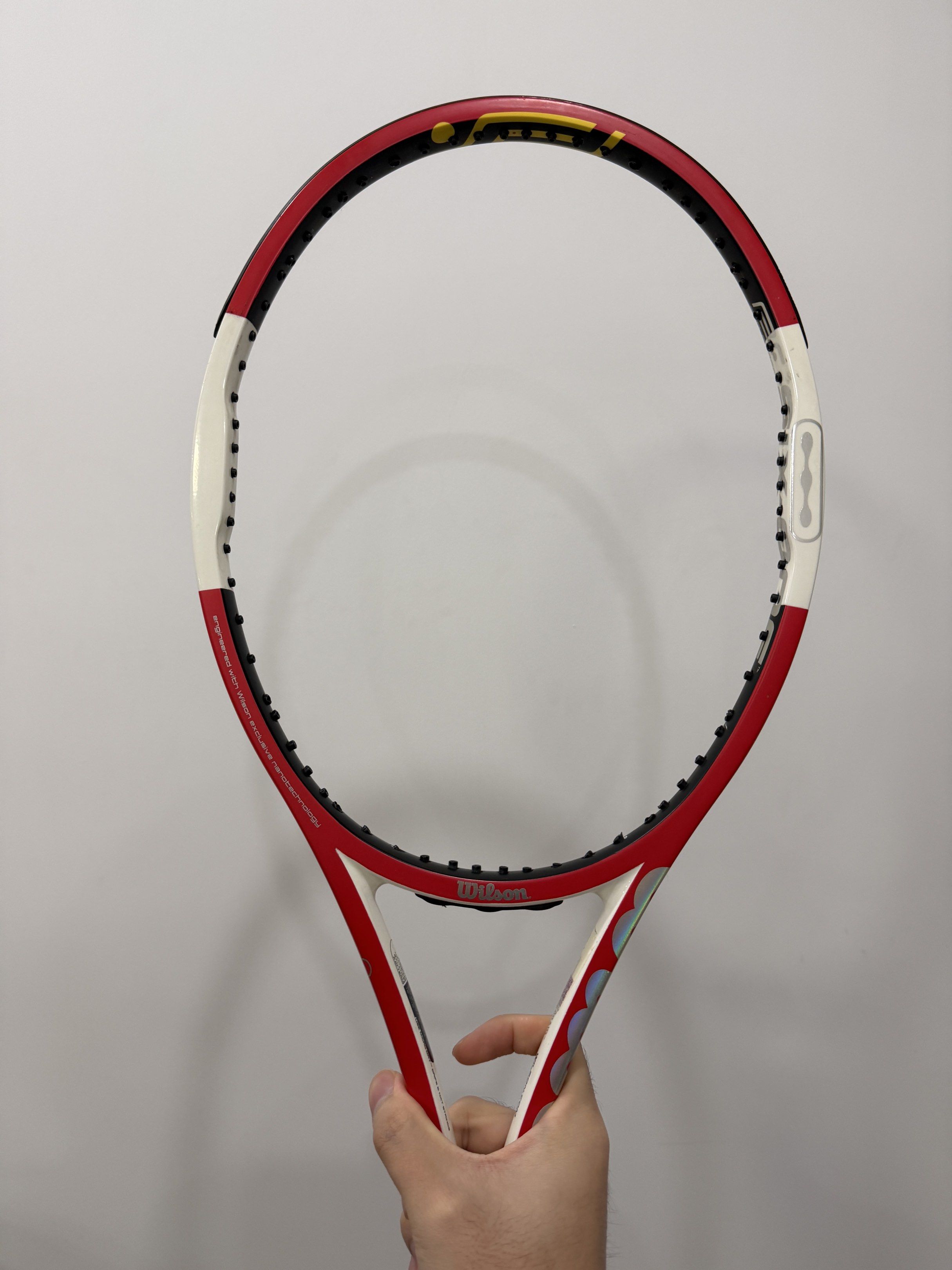Wilson Ncode Pro Open Wilson Pro Staff nCode six.one Tour 90 G4, Sports Equipment, Sports ...