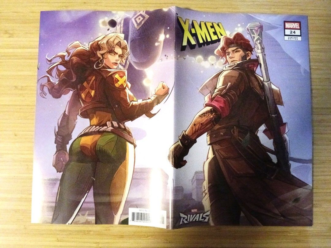 X-Men #24 NetEase Marvel Rivals Wraparound Variant (Category: Comics & Manga) located in Taguig. Submitted by bry_chua (Listing ID 1421597977, Image 1). Description: - X-Men #24 - Published by Marvel - Cover art: Rogue and Gambit - Last price posted - Bagged and boarded Location: Taguig MOP: G-Cash, Maya, or Bank Transfer MOD: Lalamove, Grab, LBC, J&T Buyer will shoulder delivery fee.