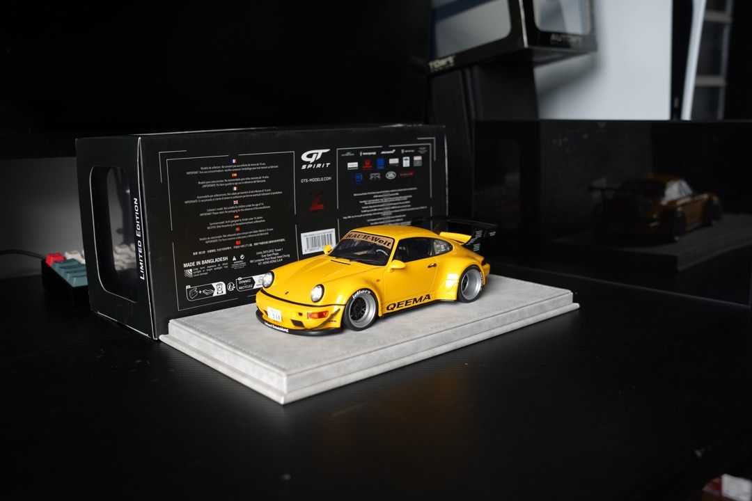 1:18 Porsche 911 964 RWB QEEMA, Hobbies & Toys, Toys & Games on Carousell