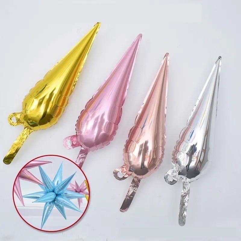 4D Water Drop / Explosive Star Mylar Foil Balloons (Category: Occasions & Party Supplies) located in Manila. Submitted by momoncaffeine (Listing ID 1421749508, Image 2). Description: Rfs: selling extra from event, selling lower than srp 4D Water drop / Explosive Star Mylar Foil Balloon - take all 1400 20-in white - 10 packs (12’s - 128 pcs) - ₱50/pack 26-in green macaron translucent - 4 packs (12’s) - ₱70/pack 26-in violet macaron translucent - 4