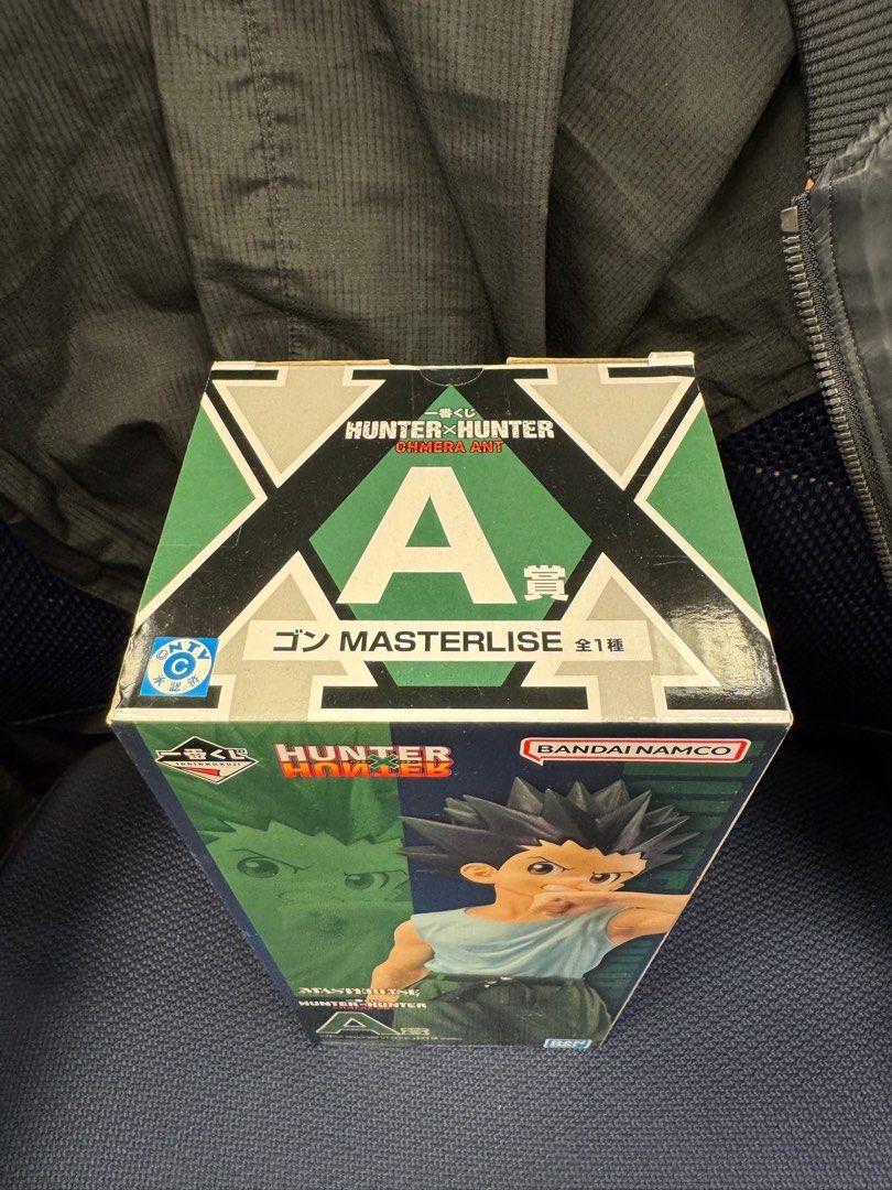 放 日版 Hunter X Hunter 全職獵人 一番賞 A賞 小岡 GON 長闊盒 Figure, 興趣及遊戲, 玩具 & 遊戲類 ...