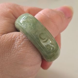 翡翠扳指/花戒/戒圈 Collection item 2