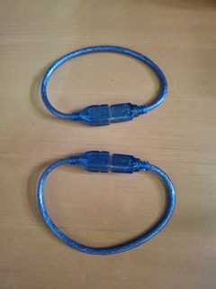 Blue USB Extension Cable