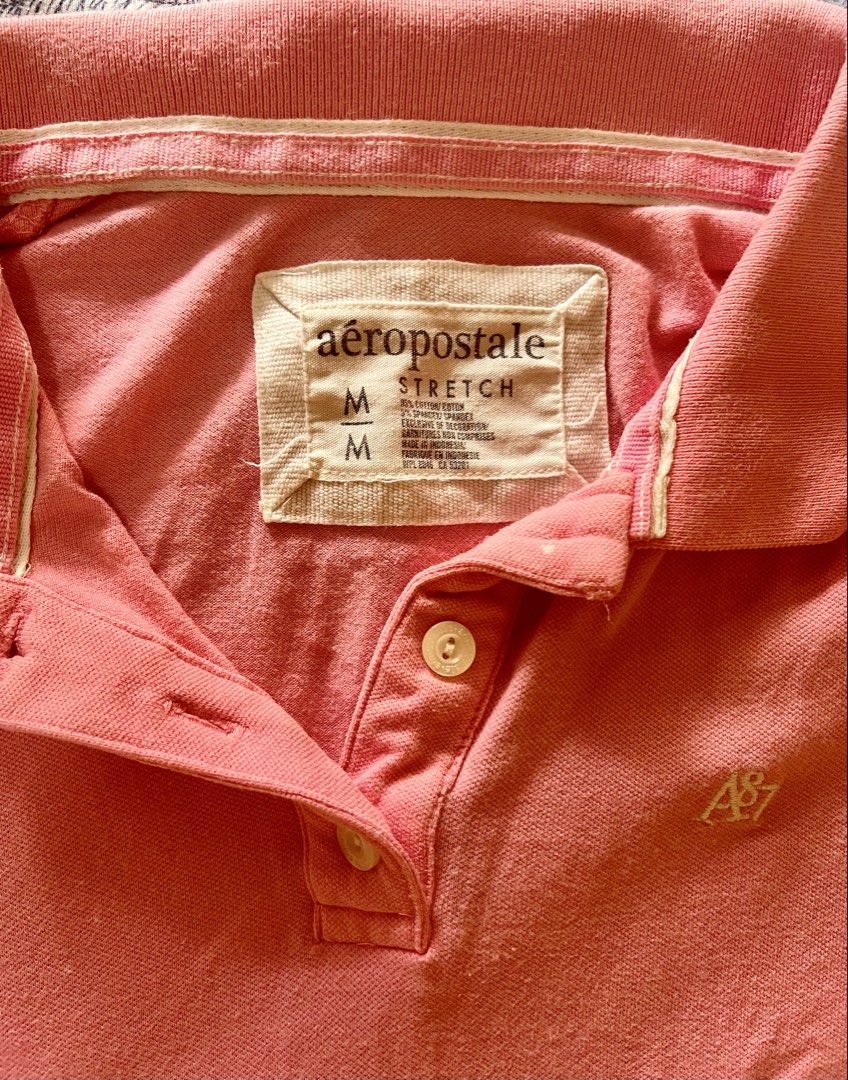 Aeropostale Pink Polo Shirt - Medium (Category: Tshirts & Polo Shirts ) located in Manila. Submitted by beatep (Listing ID 1421700209, Image 2). Description: See actual pics for reference Shipping will be shouldered by the buyer.