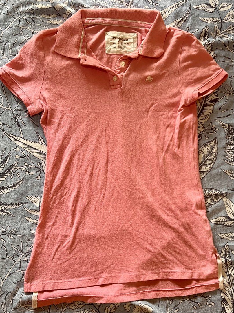 Aeropostale Pink Polo Shirt - Medium (Category: Tshirts & Polo Shirts ) located in Manila. Submitted by beatep (Listing ID 1421700209, Image 3). Description: See actual pics for reference Shipping will be shouldered by the buyer.