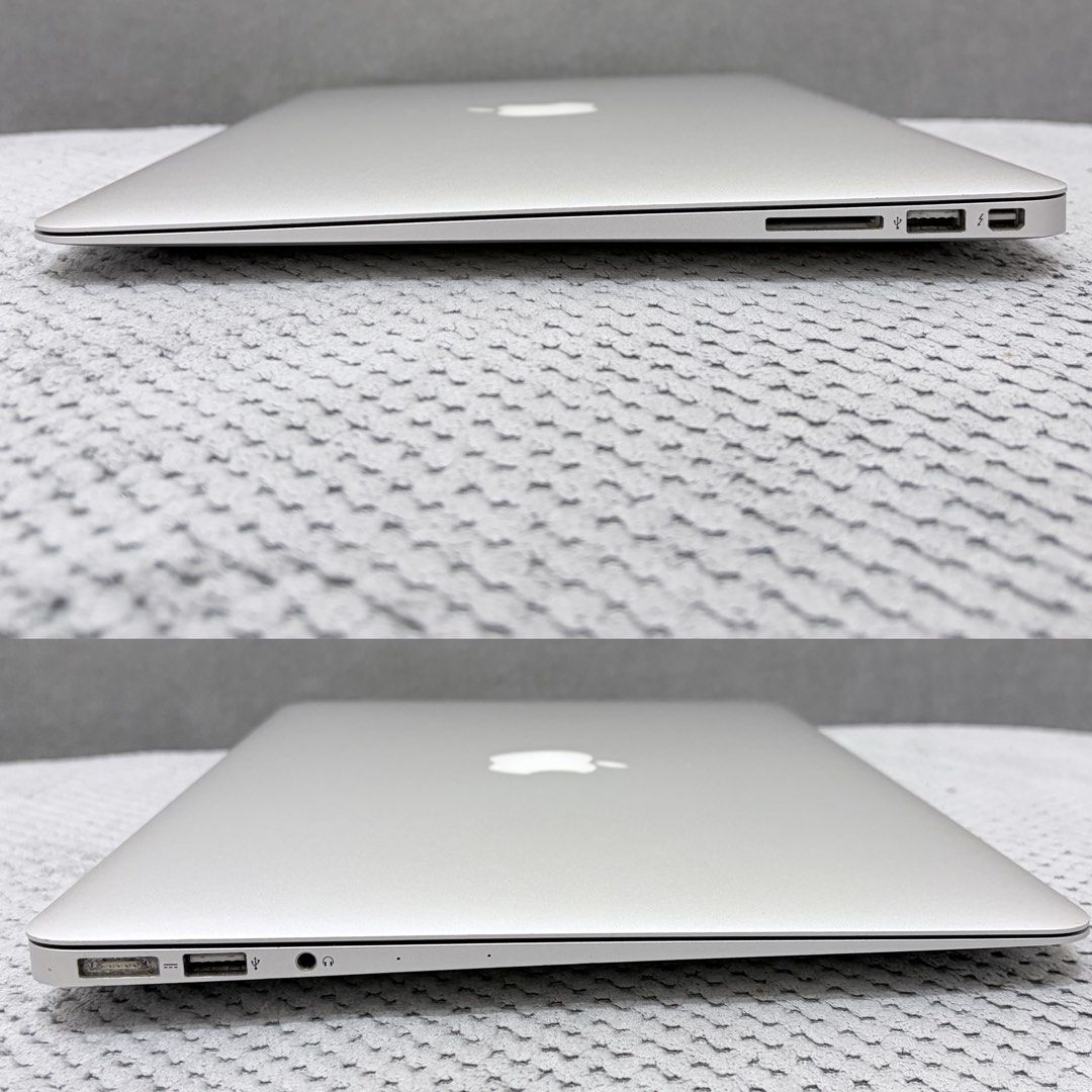 Apple MacBook Air 13-inch 256GB (Mid 2013) (Category: Laptops & Notebooks) located in Quezon City. Submitted by karenfernandez (Listing ID 1421738352, Image 3). Description: 📍Quezon City, near Cubao / Katipunan area MACBOOK AIR 13” (Mid-2013) - 256GB - With original charger - Updated to the latest available MacOS Big Sur - First owned, not bought 2nd hand - Bought from PowerMac Trinoma in 2013 - No more box - Issue: white corner on screen due to