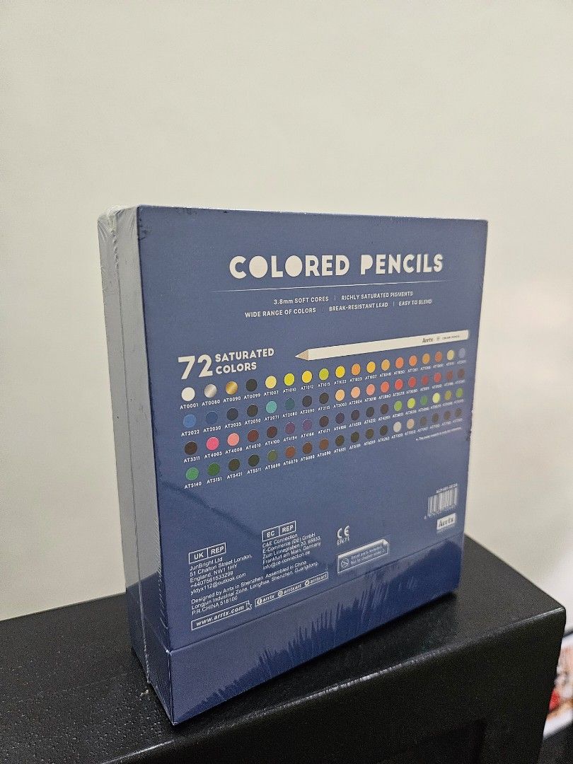 Artxx 72 Colored Pencils (Category: Stationery & School Supplies) located in Pasig City. Submitted by closetfullofjoy (Listing ID 1421656380, Image 2). Description: Original from US Brand New, Sealed Price is fixed. Shipping fee not yet included..