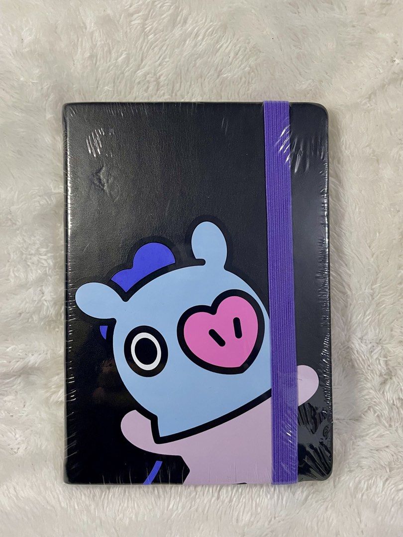 BTS BT21 Hardcover journal/notebook A6 - Mang (Category: Stationery & School Supplies) located in Quezon City. Submitted by end_less_repeat (Listing ID 1421619585, Image 1). Description: 10.5cm x 14.8 cm (A6 size) Unopened and unused, but slight marks on cover due to storage. Official Monopoly KR RFS: decluttering paper items .