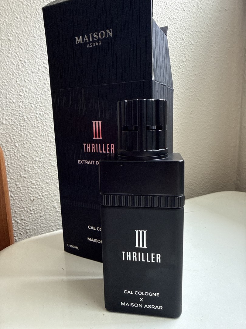 Cal Cologne x Maison Asrar III Thriller Extrait De Parfum, Beauty ...