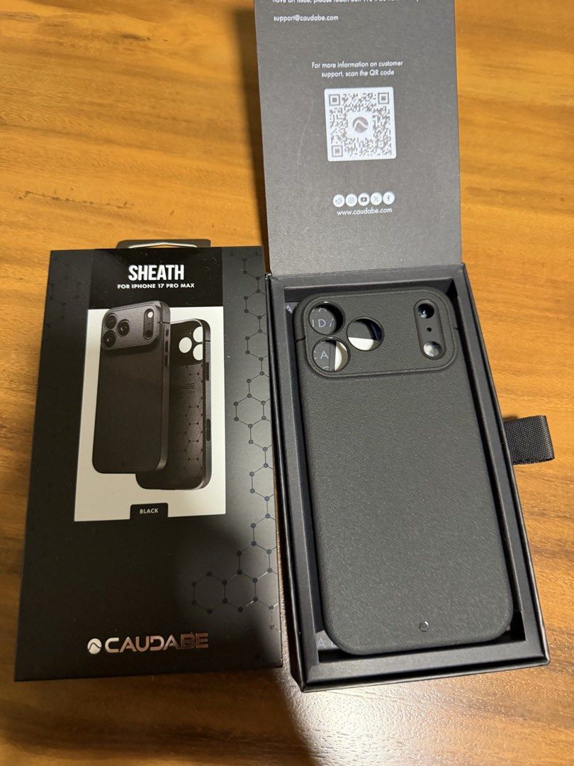 Caudabe Sheath Case For IPhone 17 Pro Max Mobile Phones Gadgets caudabe-sheath-case-for-iphone-17-pro-max-mobile-phones-gadgets