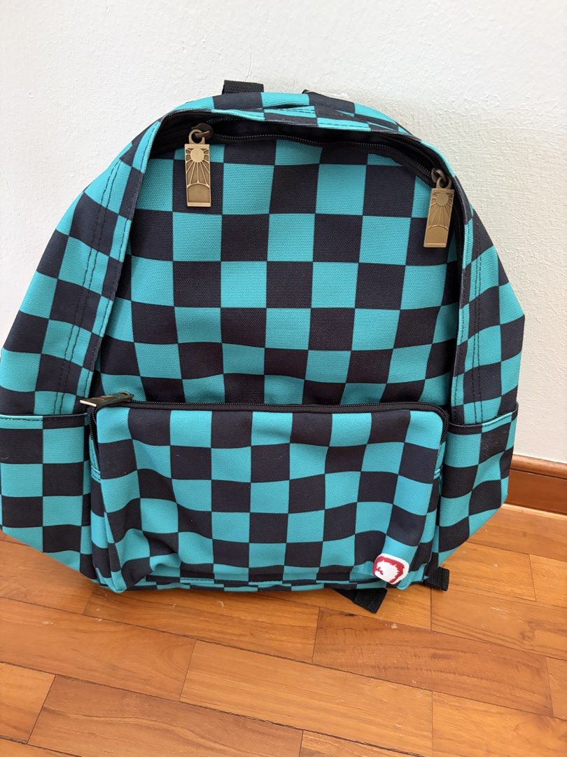 Demon Slayer Tanjiro Backpack BNWT, Men's Fashion, Bags, Backpacks on ...