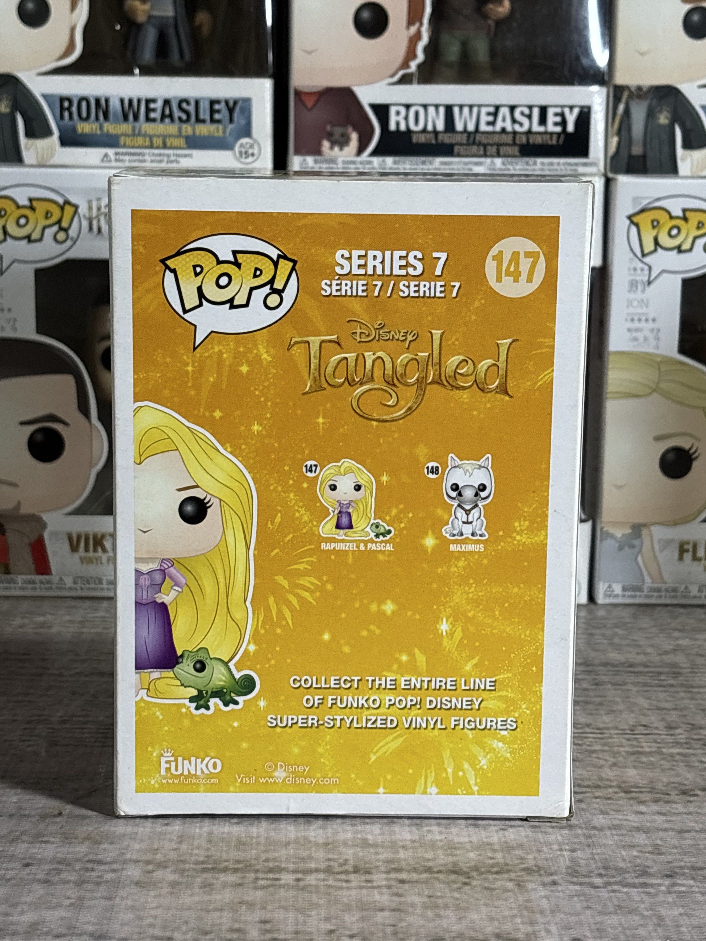 Disney Tangled – Rapunzel & Pascal #147 Funko Pop (Category: Designer & Blind Box Toys) located in Binmaley. Submitted by thepopcabin (Listing ID 1420533699, Image 3). Description: Disney Tangled – Rapunzel & Pascal #147 Funko Pop 🌸🦎 🪄 Box condition: 8/10–9.5/10 📦 Shipping via LBC (payment first for shipping fee) 💰 Payment: GCash / MariBank / RCBC 📸 Can request photos .