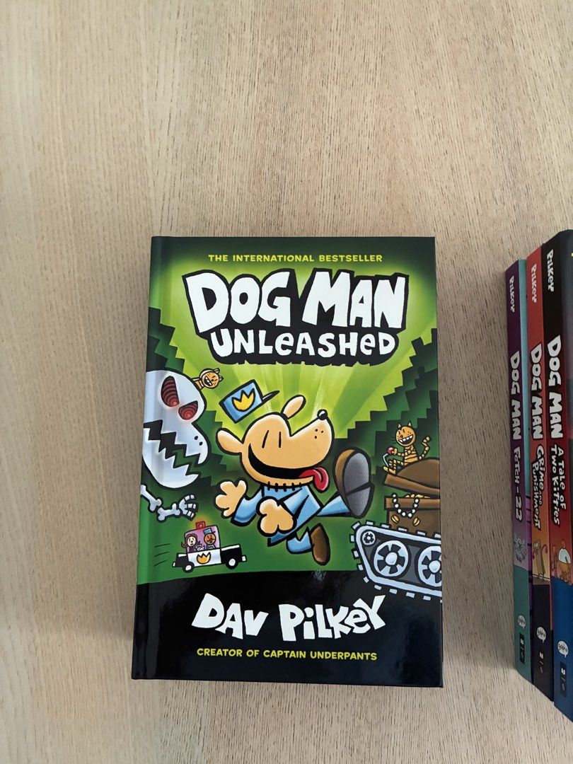 Dog Man Book Series by Dav Pilkey, Hobbies & Toys, Books & Magazines ...