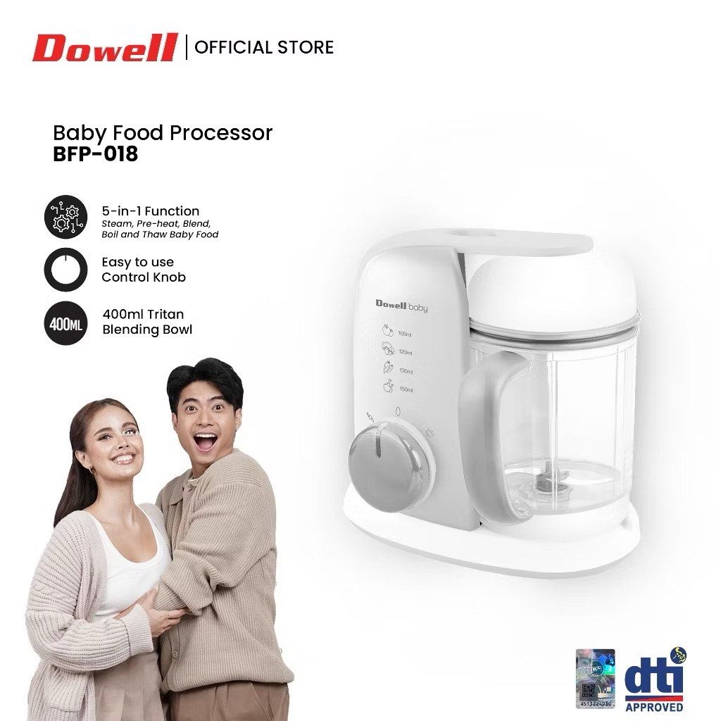Dowell Baby Food Processor Steamer and Blender (Category: Other Kitchen Appliances) located in Cainta. Submitted by spacesaver1 (Listing ID 1421677363, Image 1). Description: Dowell Baby Food Processor Steamer and Blender RFS: Not using it anymore Issues: Yellowing of the strainer because of steaming carrots and squash 😅 Location: Vist Verde Country Homes, Cainta.