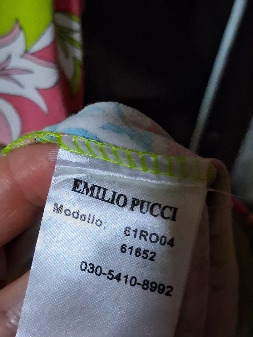 Emilio Pucci (Category: Sleeveless) located in Manila. Submitted by quickturtle-65ba (Listing ID 1421764088, Image 2). Description: never worn.. too small on me. size S.