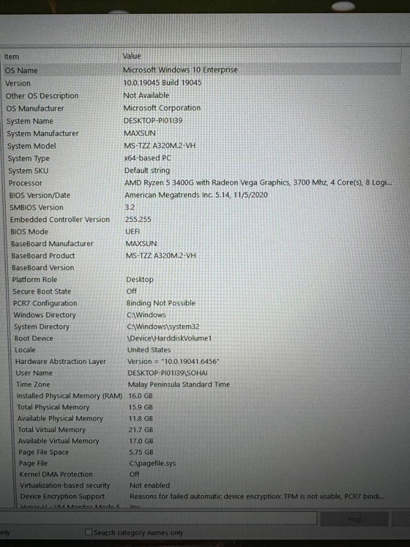 Budget Gaming PC65605121311235113